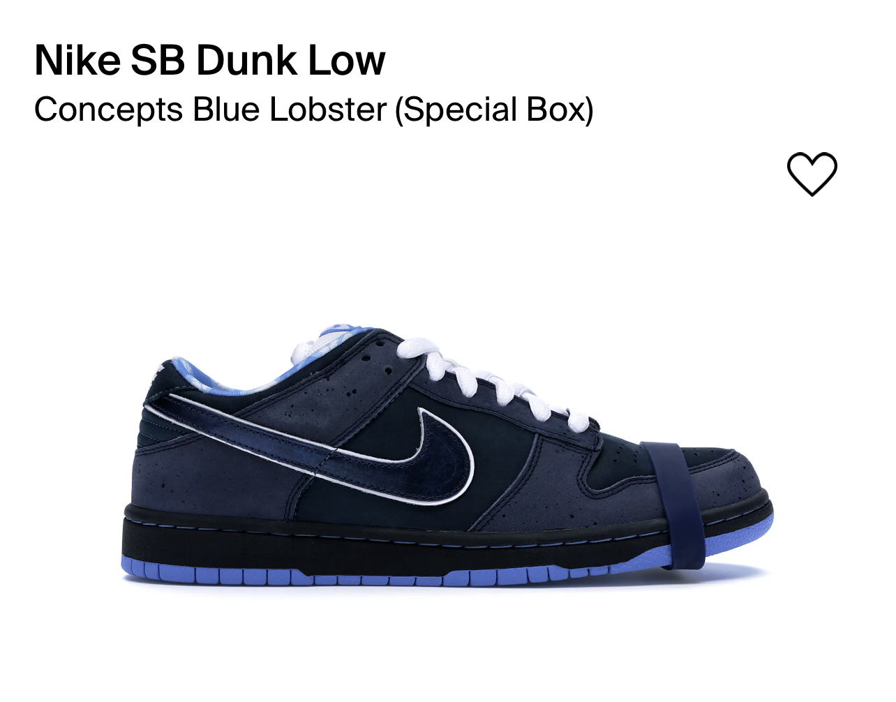 Dunk blue lobster